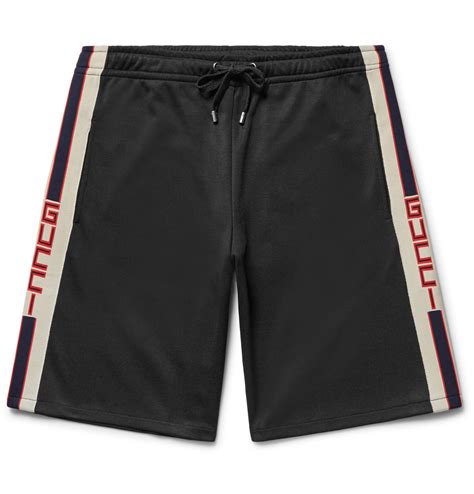 short gucci homme noir|gucci running shorts men.